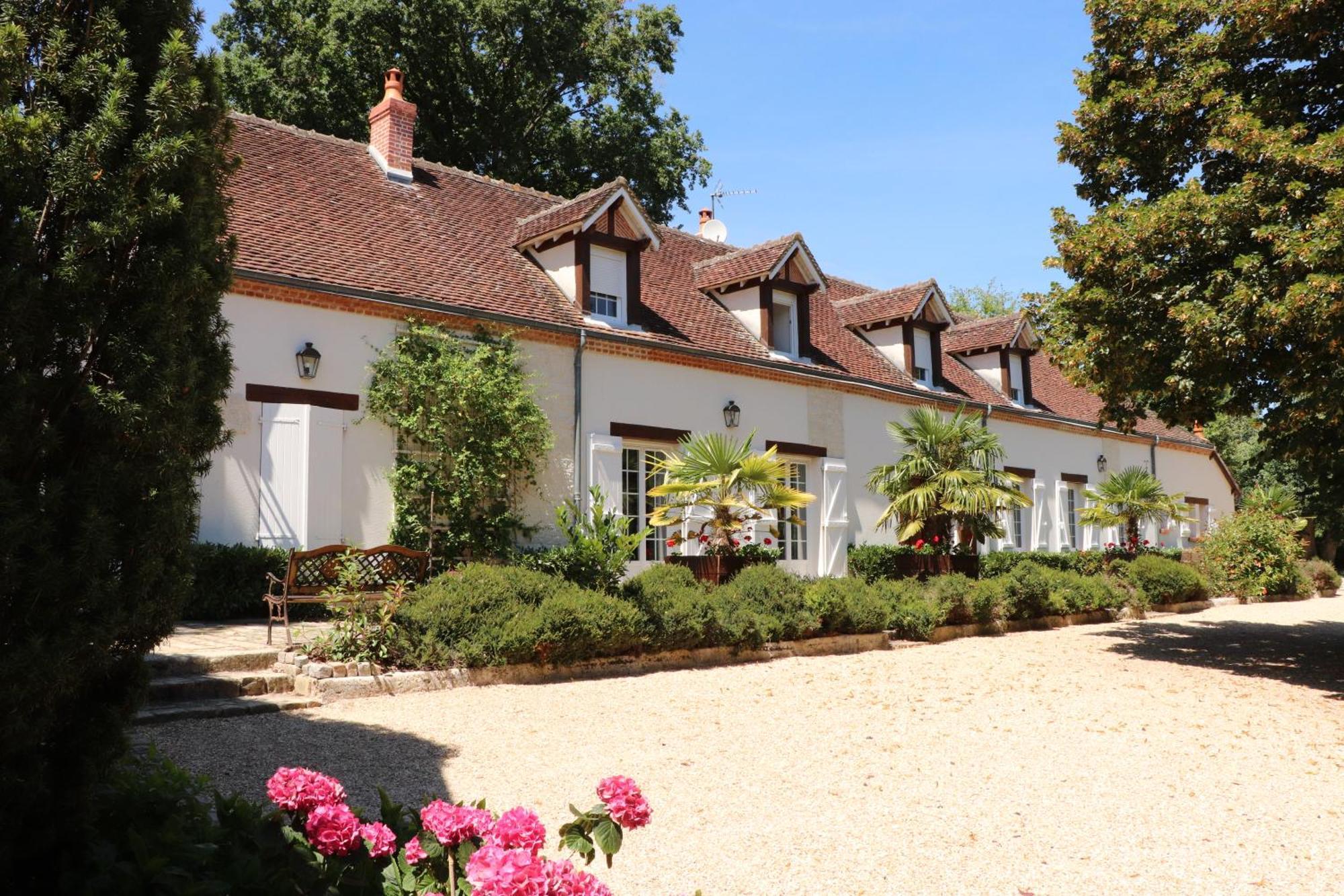 Les Bruyeres Bed & Breakfast Mery-sur-Cher ภายนอก รูปภาพ